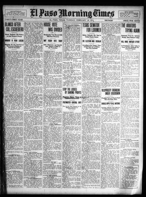 El Paso Morning Times (El Paso, Tex.), Vol. 31, Ed. 1 Tuesday, February 14, 1911