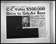 Thumbnail image of item number 1 in: 'News Article on Air Base Plans'.