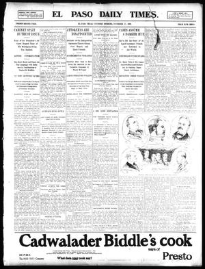 El Paso Daily Times. (El Paso, Tex.), Vol. 22, Ed. 1 Thursday, November 27, 1902