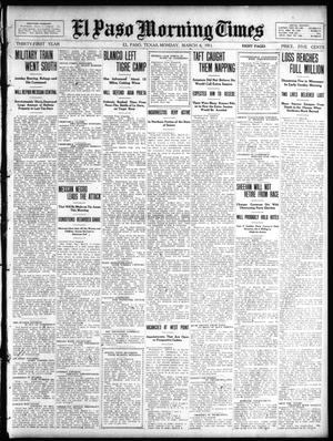 El Paso Morning Times (El Paso, Tex.), Vol. 31, Ed. 1 Monday, March 6, 1911