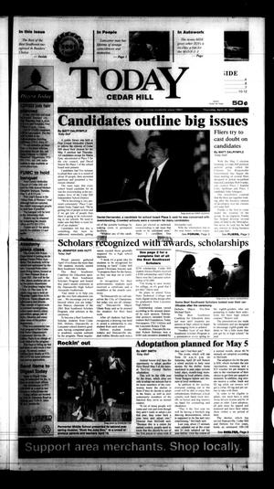 Today Cedar Hill (Duncanville, Tex.), Vol. 36, No. 6, Ed. 1 Thursday, April 26, 2001