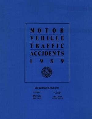 Primary view of object titled 'Motor Vehicle Traffic Accidents: 1989'.