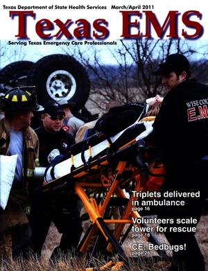 Primary view of object titled 'Texas EMS Magazine, Volume 32, Number 2, March/April 2011'.