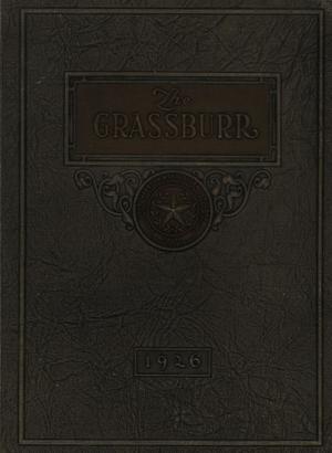 The Grassburr, Yearbook of John Tarleton Agricultural College, 1926