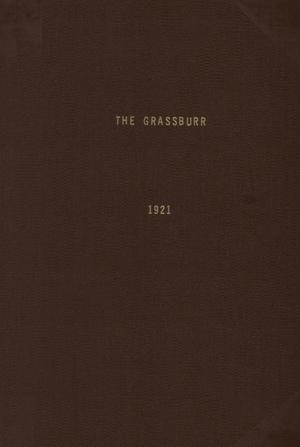The Grassburr, Yearbook of John Tarleton Agricultural College, 1921
