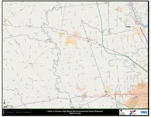 Primary view of object titled 'Dallas to Houston High-Speed Rail Environmental Impact Statement: Waller County'.