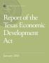 Report: Report of the Texas Economic Development Act: 2013