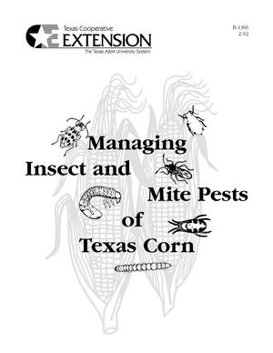 Primary view of object titled 'Managing Insect and Mite Pests of Texas Corn'.
