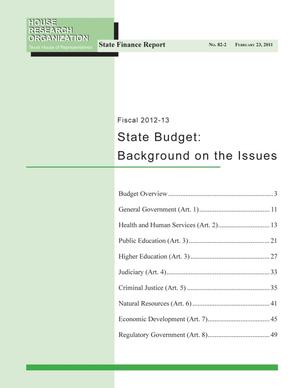 Primary view of object titled 'Texas State Finance Report, Volume 82, Number 2, February 23, 2011'.