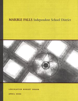 Marble Malls Independent School District: Management and Performance Review