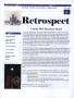 Journal/Magazine/Newsletter: Retrospect, Winter 2008