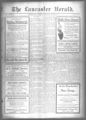 The Lancaster Herald. (Lancaster, Tex.), Vol. 22, No. 6, Ed. 1 Friday, March 12, 1909