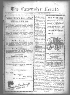 The Lancaster Herald. (Lancaster, Tex.), Vol. 29, No. 7, Ed. 1 Friday, March 12, 1915