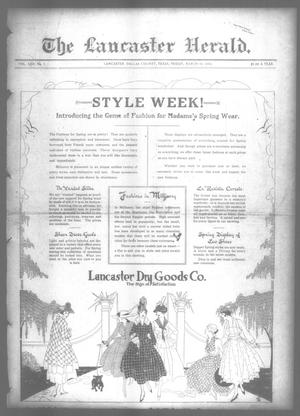 The Lancaster Herald. (Lancaster, Tex.), Vol. 30, No. 7, Ed. 1 Friday, March 10, 1916