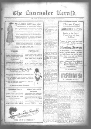 The Lancaster Herald. (Lancaster, Tex.), Vol. 29, No. 37, Ed. 1 Friday, October 8, 1915