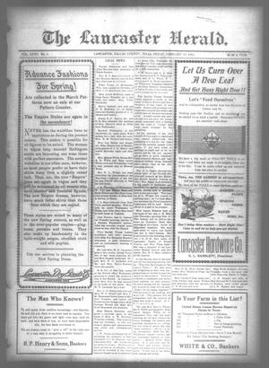 The Lancaster Herald. (Lancaster, Tex.), Vol. 29, No. 4, Ed. 1 Friday, February 19, 1915