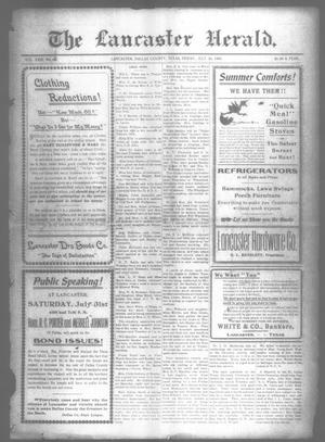 The Lancaster Herald. (Lancaster, Tex.), Vol. 22, No. 26, Ed. 1 Friday, July 30, 1909