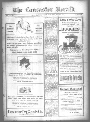 The Lancaster Herald. (Lancaster, Tex.), Vol. 30, No. 9, Ed. 1 Friday, March 24, 1916