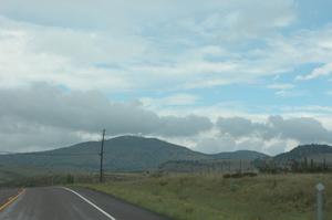 View of McDonald Observatory in the distance