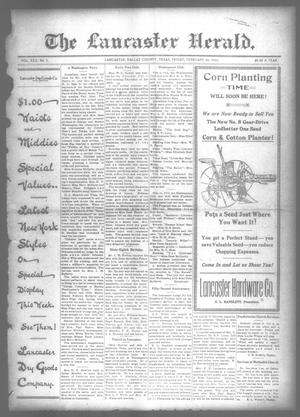 The Lancaster Herald. (Lancaster, Tex.), Vol. 30, No. 5, Ed. 1 Friday, February 25, 1916