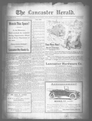 The Lancaster Herald. (Lancaster, Tex.), Vol. 32, No. 52, Ed. 1 Friday, January 17, 1919