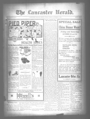 Primary view of object titled 'The Lancaster Herald. (Lancaster, Tex.), Vol. 37, No. 37, Ed. 1 Friday, October 5, 1923'.