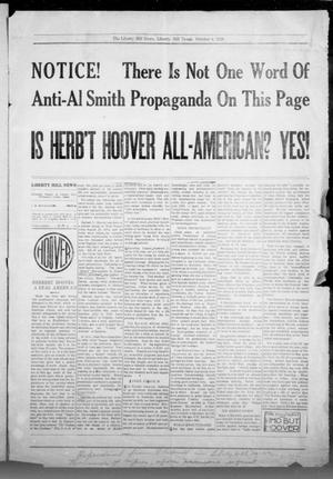 The Liberty Hill News (Liberty Hill, Tex.), Ed. 1 Thursday, October 4, 1928