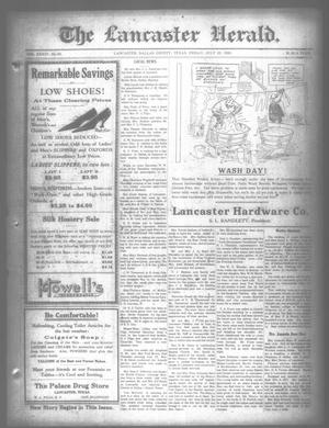 The Lancaster Herald. (Lancaster, Tex.), Vol. 34, No. 27, Ed. 1 Friday, July 23, 1920
