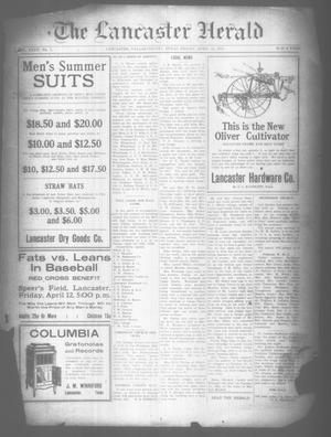 The Lancaster Herald. (Lancaster, Tex.), Vol. 32, No. 1, Ed. 1 Friday, April 12, 1918