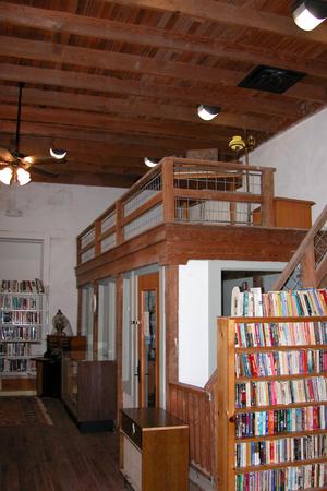 Primary view of object titled 'Jeff Davis County Library, interior'.