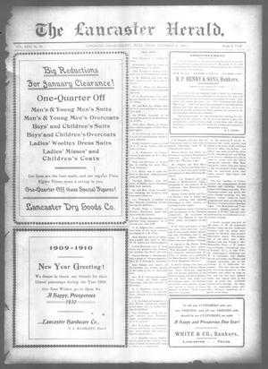The Lancaster Herald. (Lancaster, Tex.), Vol. 22, No. 48, Ed. 1 Friday, December 31, 1909