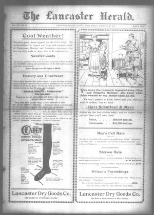 The Lancaster Herald. (Lancaster, Tex.), Vol. 25, No. 38, Ed. 1 Friday, October 20, 1911