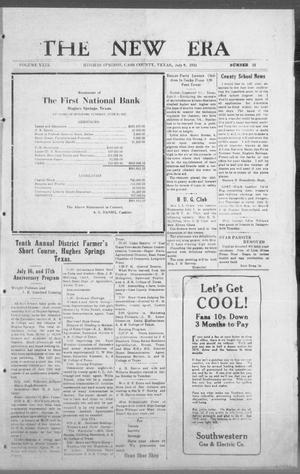 The New Era (Hughes Springs, Tex.), Vol. 29, No. 33, Ed. 1 Thursday, July 9, 1931