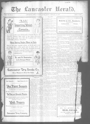 The Lancaster Herald. (Lancaster, Tex.), Vol. 21, No. 2, Ed. 1 Friday, February 14, 1908
