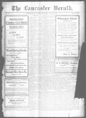 The Lancaster Herald. (Lancaster, Tex.), Vol. 20, Ed. 1 Friday, January 24, 1908