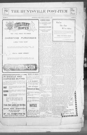 The Huntsville Post-Item (Huntsville, Tex.), Vol. 56, No. 18, Ed. 1 Friday, December 8, 1905