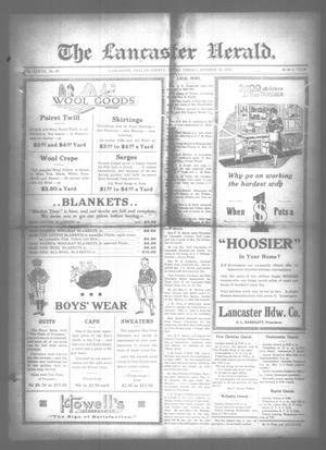 The Lancaster Herald. (Lancaster, Tex.), Vol. 37, No. 39, Ed. 1 Friday, October 19, 1923