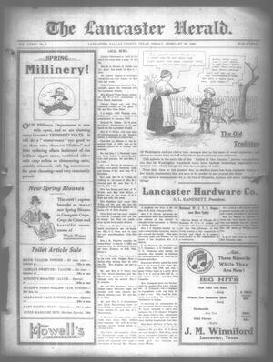 The Lancaster Herald. (Lancaster, Tex.), Vol. 34, No. 5, Ed. 1 Friday, February 20, 1920