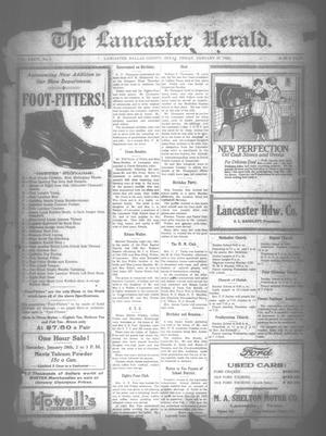 The Lancaster Herald. (Lancaster, Tex.), Vol. 36, No. 2, Ed. 1 Friday, January 27, 1922