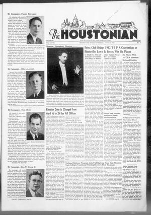The Houstonian (Huntsville, Tex.), Vol. 28, No. 27, Ed. 1 Thursday, April 10, 1941