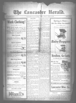 The Lancaster Herald. (Lancaster, Tex.), Vol. 37, No. 14, Ed. 1 Friday, April 27, 1923