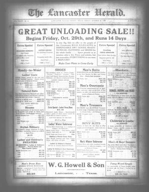 The Lancaster Herald. (Lancaster, Tex.), Vol. 34, No. 41, Ed. 1 Friday, October 29, 1920