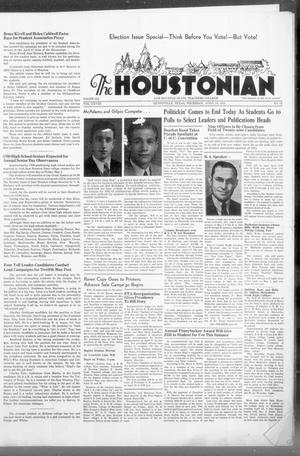 The Houstonian (Huntsville, Tex.), Vol. 28, No. 21, Ed. 1 Thursday, April 24, 1941