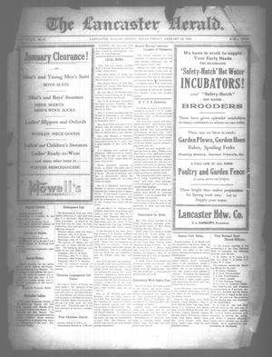 The Lancaster Herald. (Lancaster, Tex.), Vol. 36, No. 51, Ed. 1 Friday, January 12, 1923