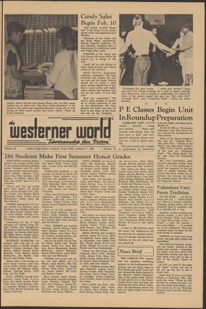 The Westerner World (Lubbock, Tex.), Vol. 35, No. 18, Ed. 1 Friday, February 7, 1969