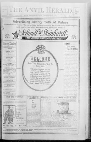 The Anvil Herald. (Hondo, Tex.), Vol. 20, No. 10, Ed. 1 Saturday, October 21, 1905