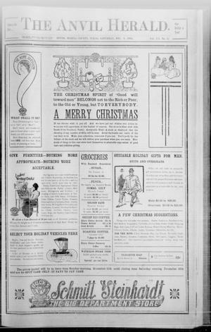 The Anvil Herald. (Hondo, Tex.), Vol. 20, No. 17, Ed. 1 Saturday, December 9, 1905