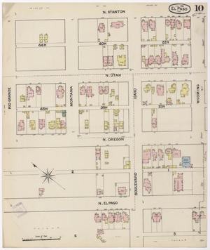 El Paso 1888 Sheet 10