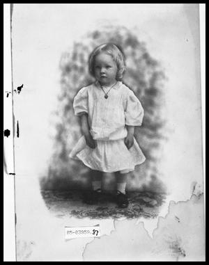 Primary view of object titled 'Portrait of Child'.