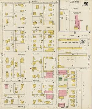Primary view of object titled 'Waco 1899 Sheet 50'.